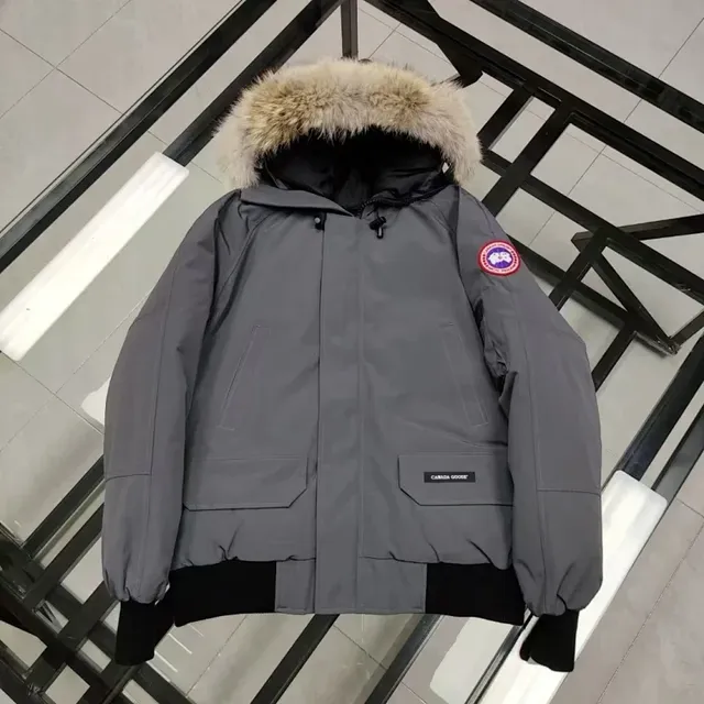 羽绒服大鹅夹克-灰色
