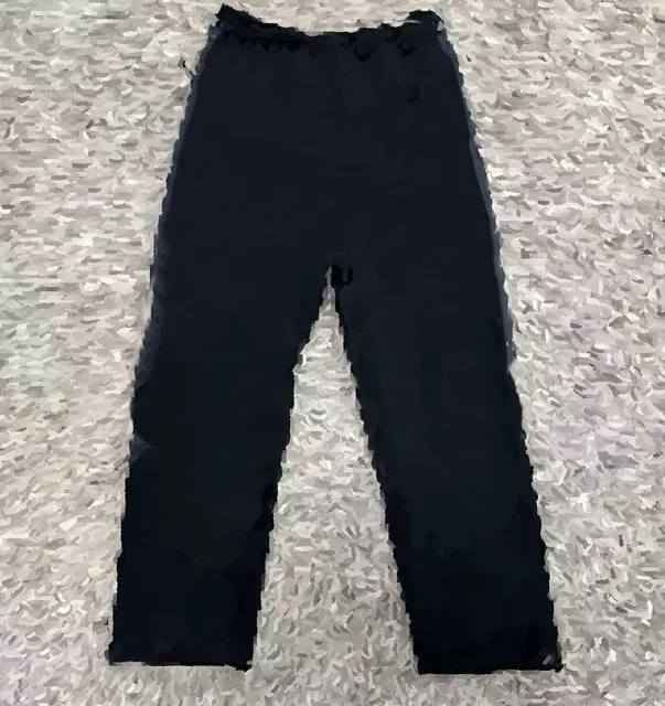 Track Pants Solid Black