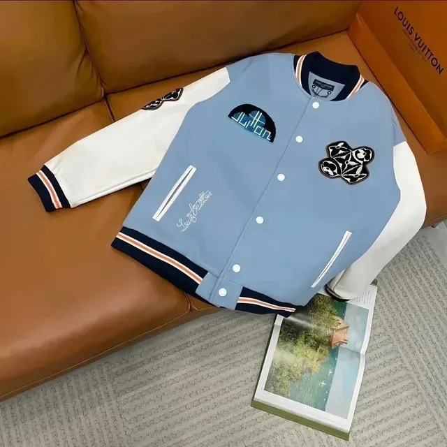 Louis Vuitton Varsity Jacket Patchwork Logo