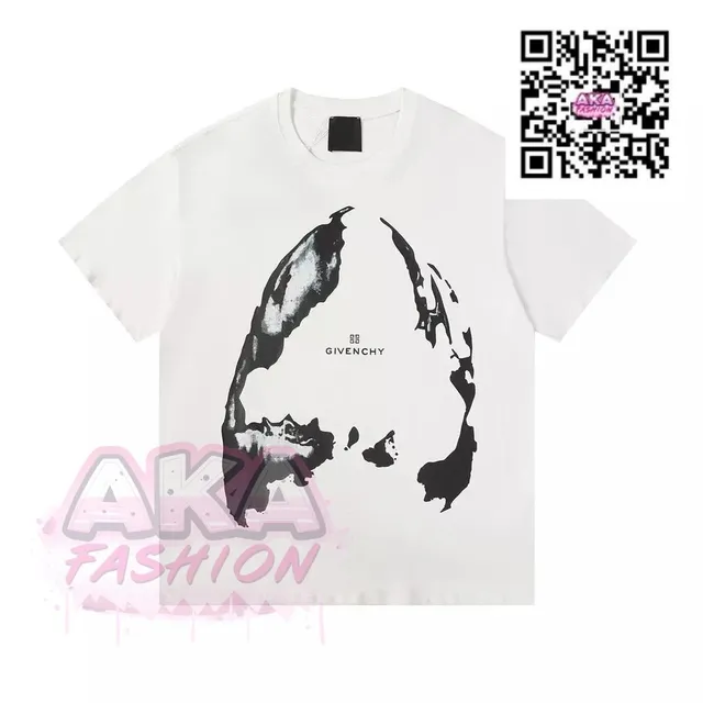 Givenchy Graphic T-Shirt Abstract Print