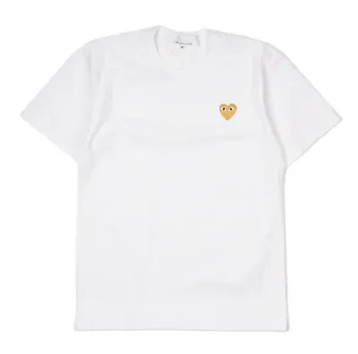 White+gold heart
