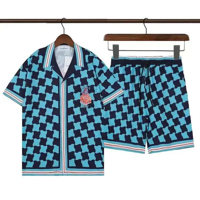 Casablanca Tennis Club Set Houndstooth Print