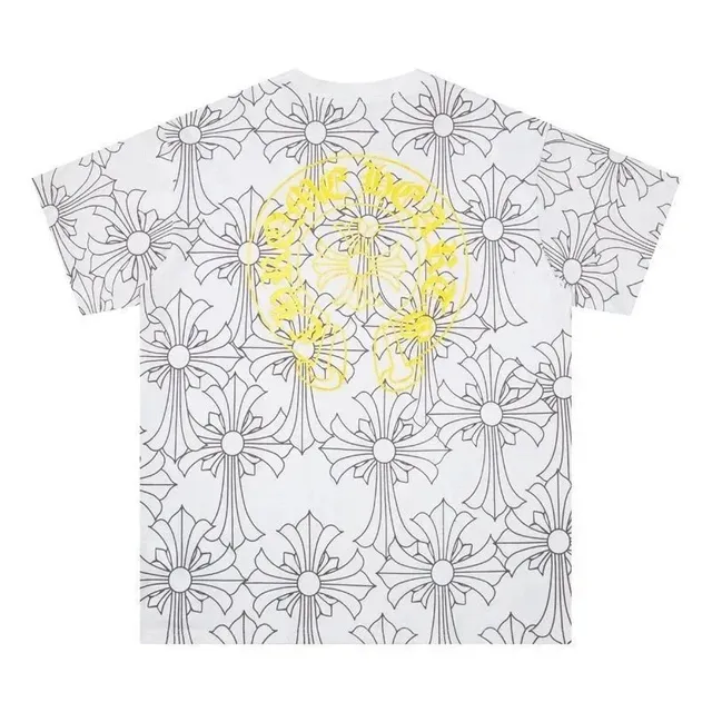 Chrome Hearts Cross Print T-Shirt All-Over Cross Pattern