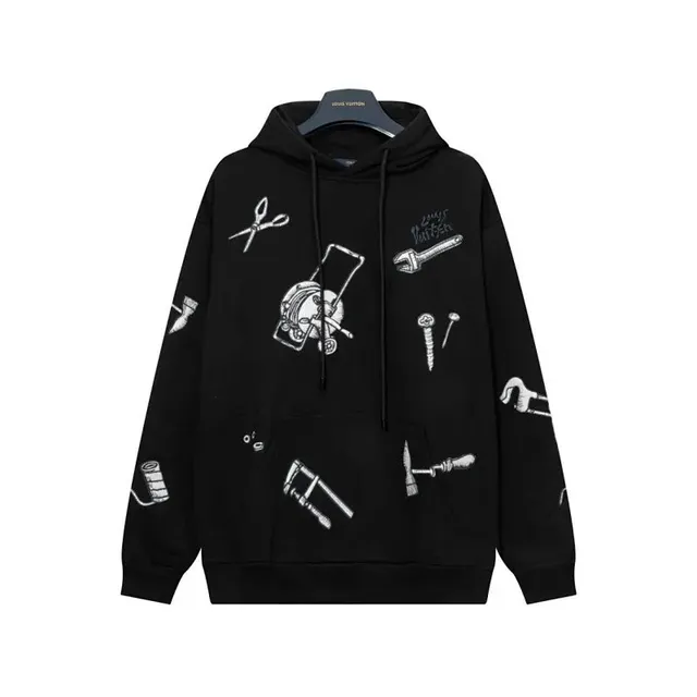 Louis Vuitton Hoodie Tool Print