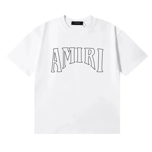 Amiri Logo T-Shirt Outline Logo