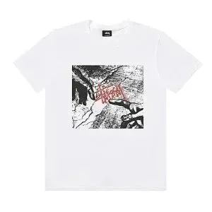 Stüssy Graphic Tee Cracked Concrete Print