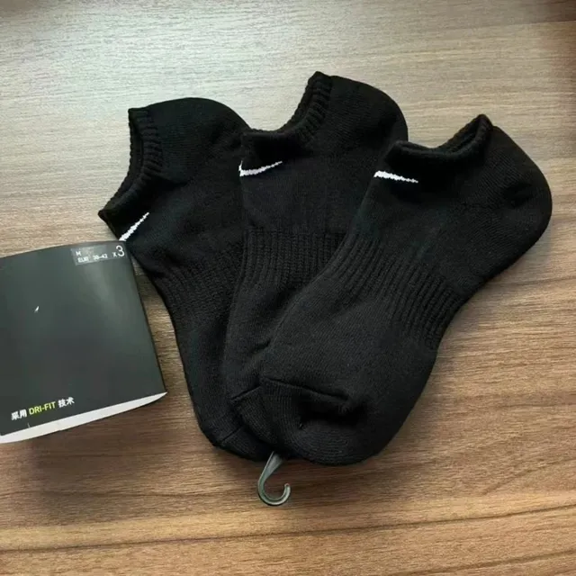 Nike Dri-FIT No-Show Socks Triple Black