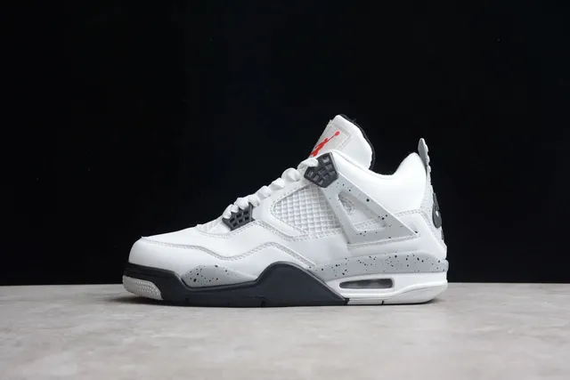 Air Jordan 4 White Cement