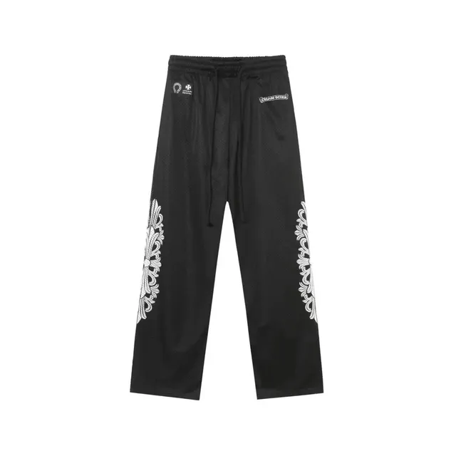 Chrome Hearts Mesh Track Pants Baroque Print