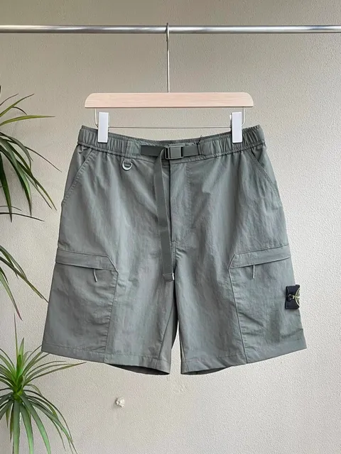 Stone Island Cargo Shorts Olive Grey