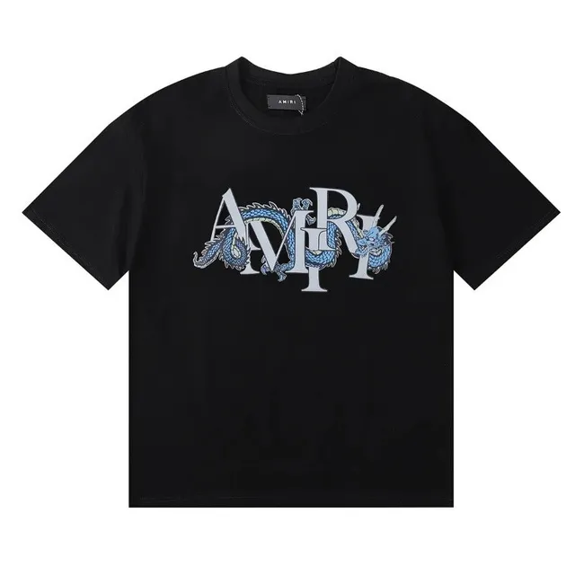 Amiri Graphic Tee Dragon Logo
