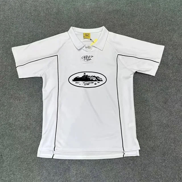 Polo Shirt Black Graphic