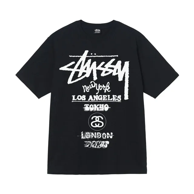 Stüssy Graphic Tee World Cities