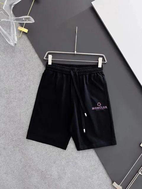 Moncler Logo Shorts Embroidered Logo