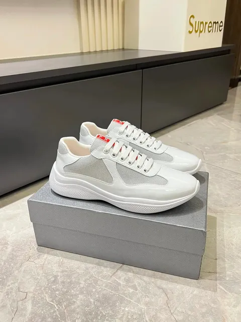 Prada Linea Rossa Sneaker White Mesh