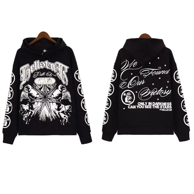 Hellstar Hooded Sweatshirt Path to Chaos Print