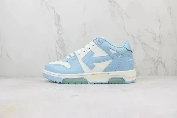 Off-White Runner Light Blue and White