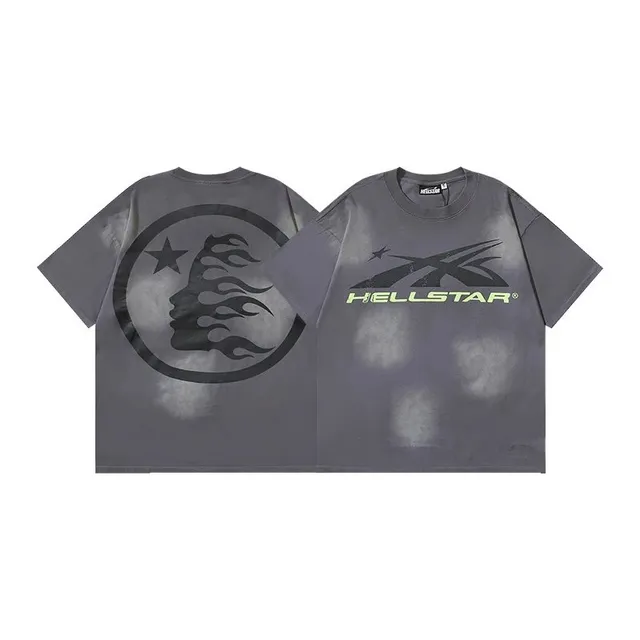 Hellstar Graphic Tee Flame Logo