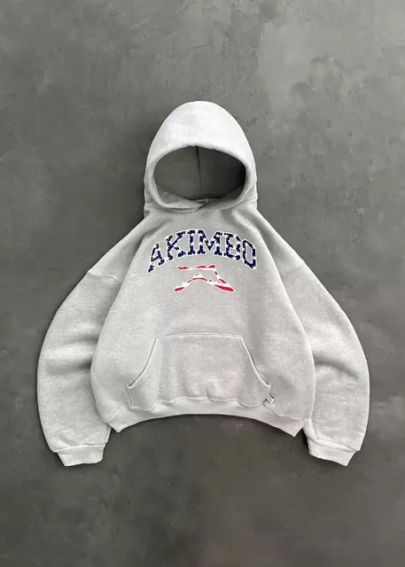 Akimbo Club Hooded Sweatshirt AKIMBO Arch Logo