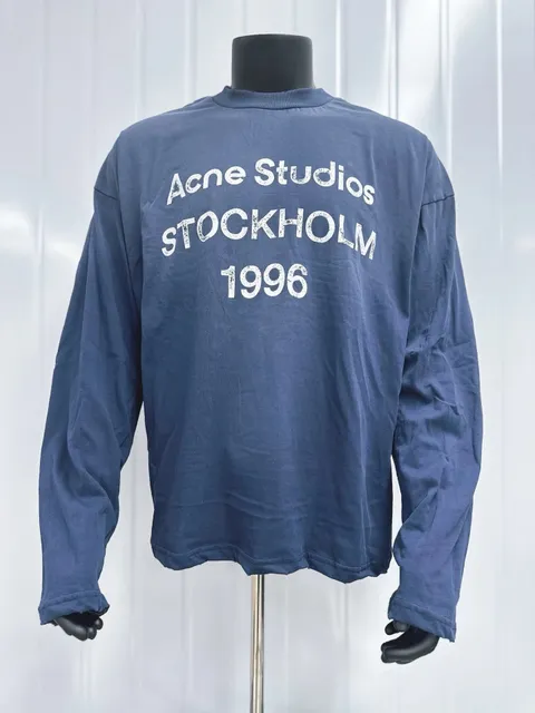 Acne Studios Long-Sleeve Tee Stockholm 1996 Print