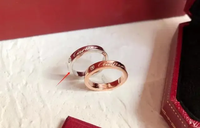 Cartier Juste un Clou Ring Two-Tone with Diamonds