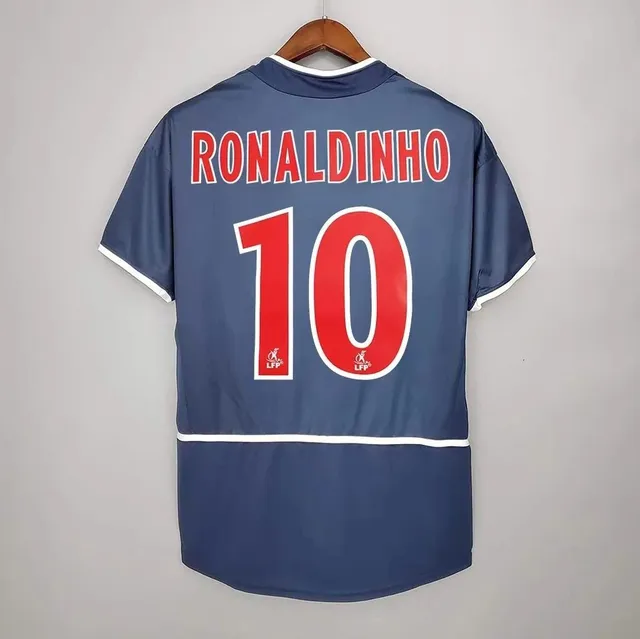 Paris Saint-Germain × Adidas Home Jersey Ronaldinho #10