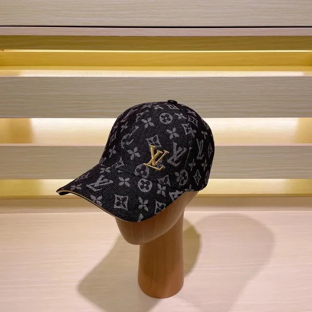 Louis Vuitton Baseball Cap Monogram Denim