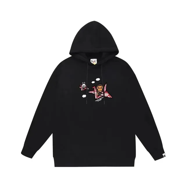 BAPE Hoodie Origami Ape Print