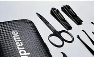 Supreme Nail Clipper Set Carbon Fiber
