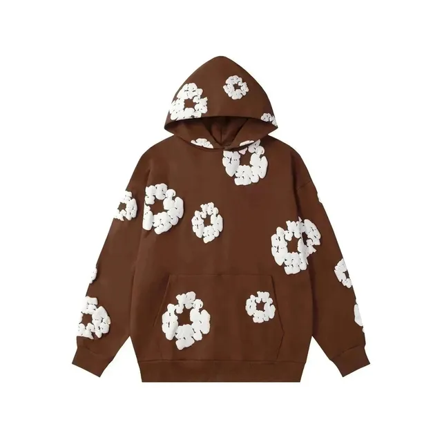 Fear of God Hooded Sweatshirt Cloud Print