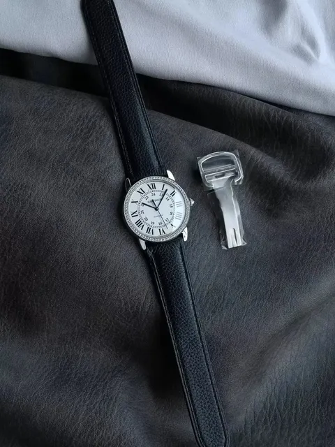 Cartier Tank Française Diamond Bezel