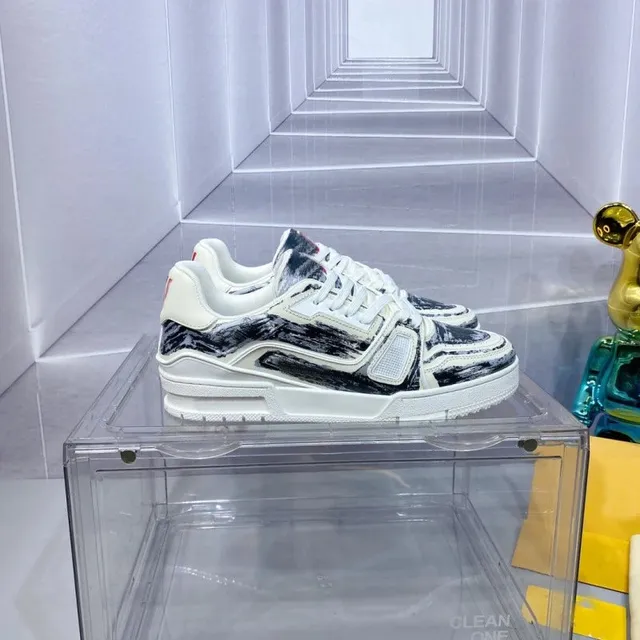 Louis Vuitton LV Trainer Monogram Brushstroke