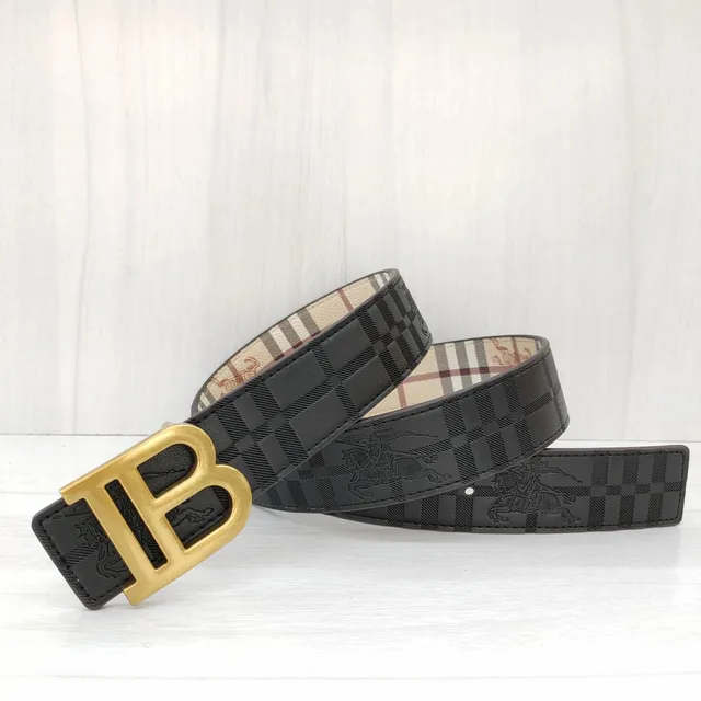 Burberry Logo Buckle Belt