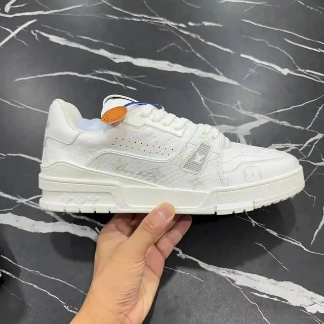 Louis Vuitton LV Trainer Monogram Embossed