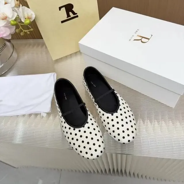 Polo Ralph Lauren Mary Jane Loafers Polka Dot
