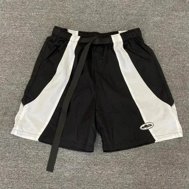 Off-White Track Shorts Diagonal Stripe