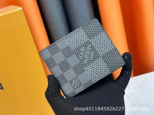Louis Vuitton Bifold Wallet Damier Graphite
