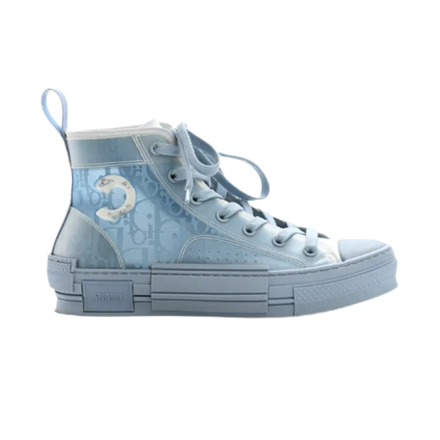 Dior B22 High-Top Monogram Blue