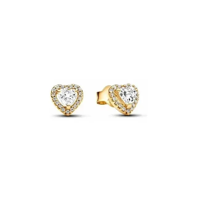 Tiffany & Co. Heart Stud Earrings Pave Diamond