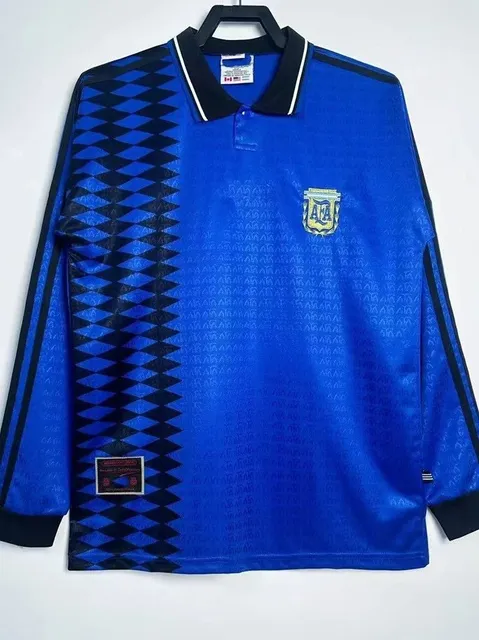 Adidas × Argentina National Team Argentina 1994 Home Jersey Diamond Pattern