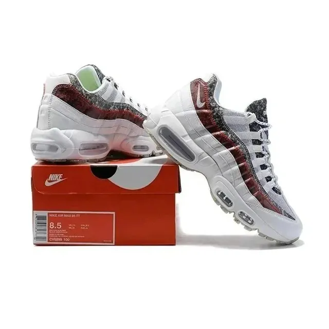 Nike Air Max 95 White Red Grey
