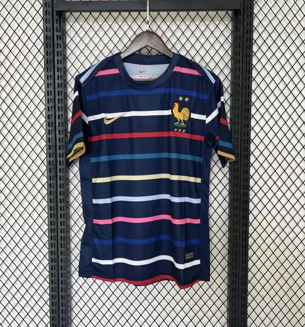 Nike France National Team Jersey Multi-Stripe