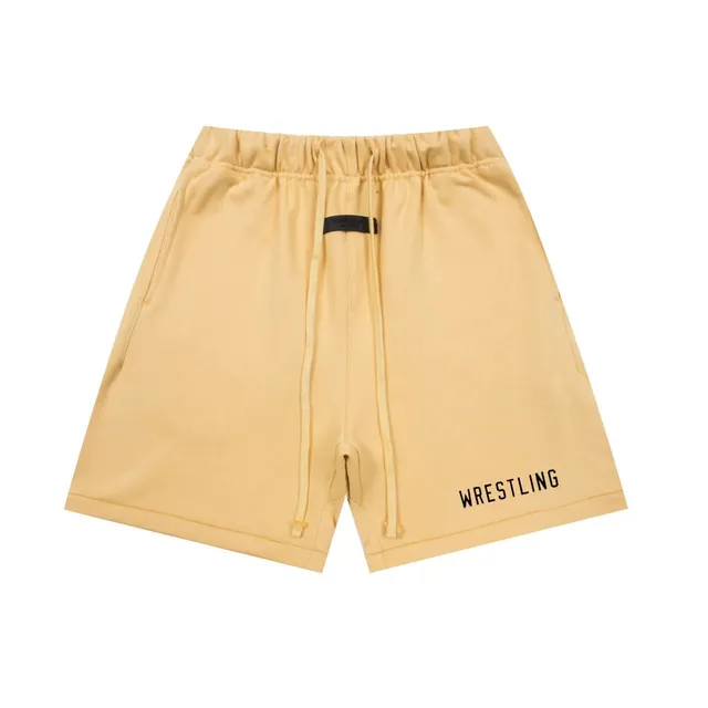 Fear of God Essentials Wrestling Shorts Beige