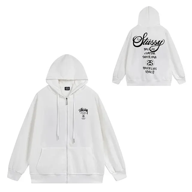 Stüssy Zip-Up Hoodie City Tour