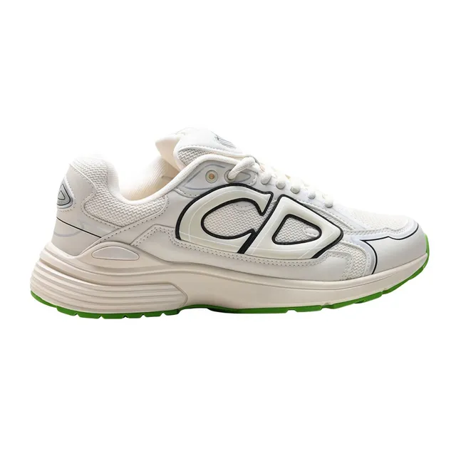 C.P. Company Goggle Sneaker White with Green Sole