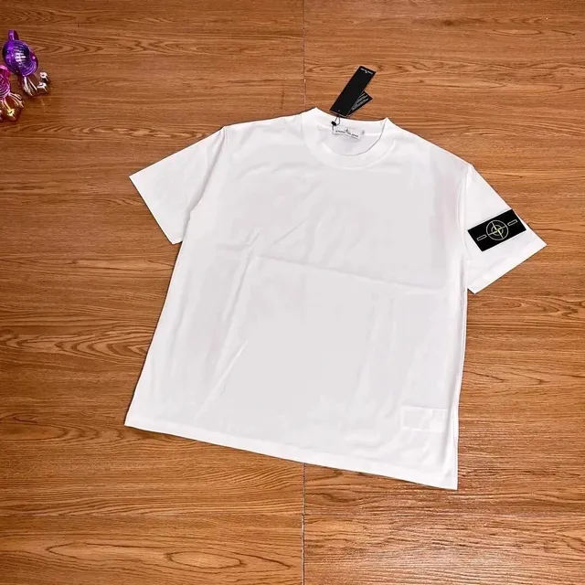 Stone Island T-Shirt Compass Logo Patch
