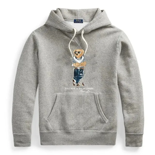Polo Ralph Lauren Polo Bear Hoodie Heather Grey