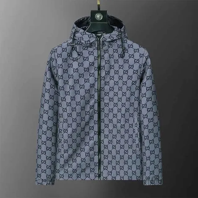 Gucci GG Monogram Hooded Jacket All-Over Logo