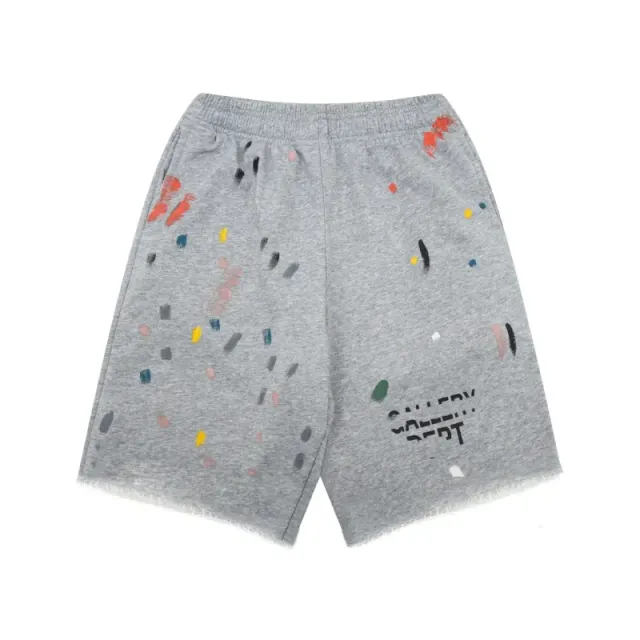 Gallery Dept. Paint Splatter Shorts Multi-Color Paint Dots