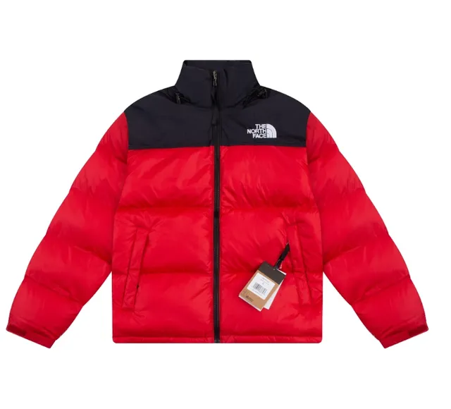 The North Face Nuptse Jacket Red/Navy